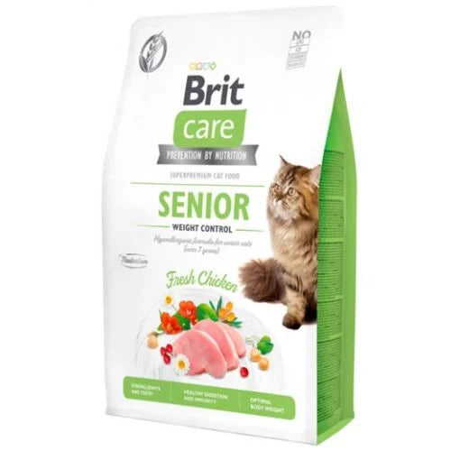 BRIT CARE CAT GRAIN-FREE SENIOR WEIGHT CONTROL CHICKEN