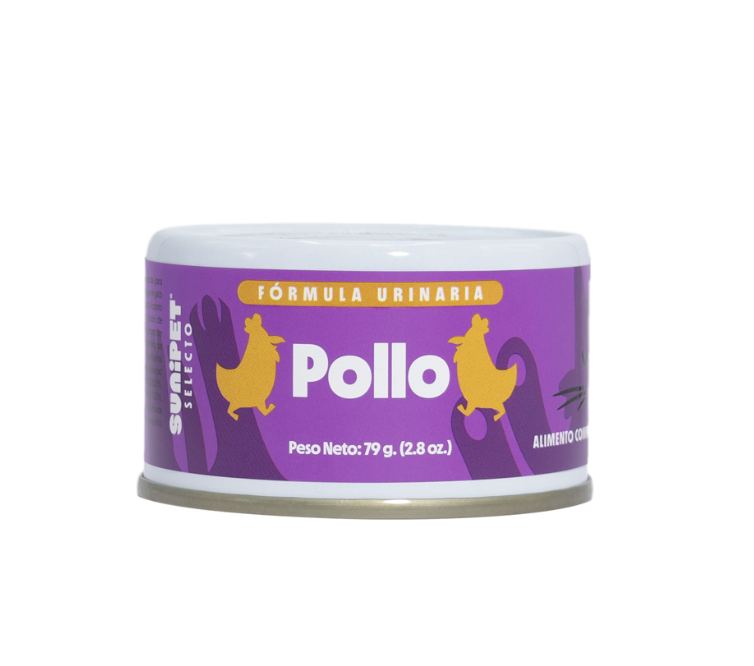 SUNISELECTO FORMULA URINARIA POLLO 79 GR