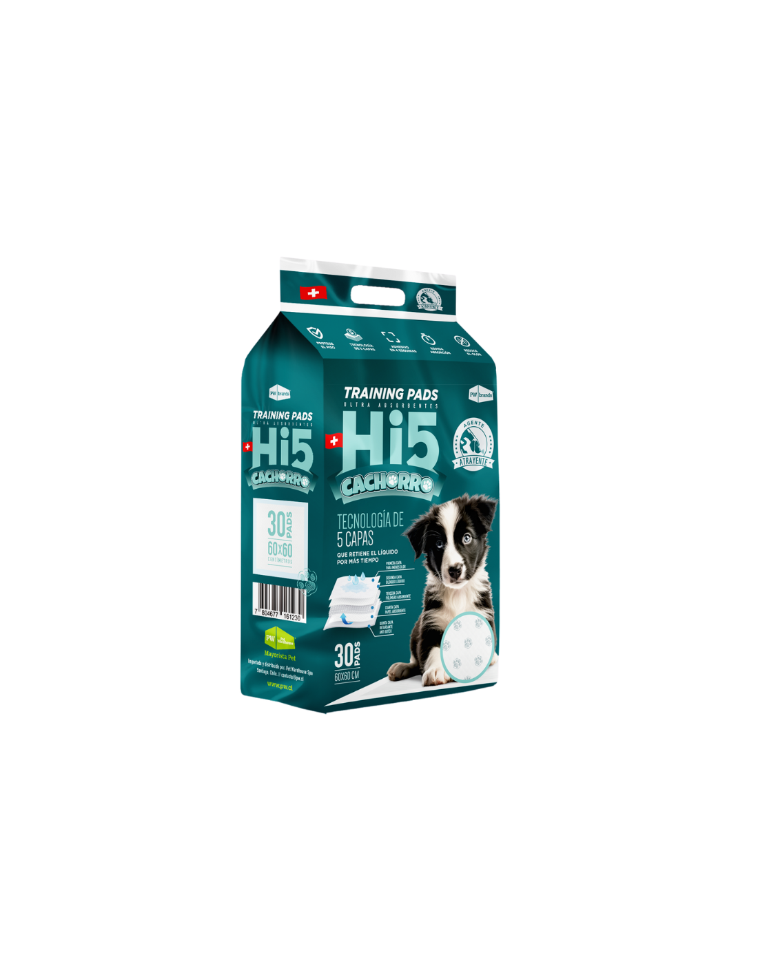 Hi5 SABANILLAS CACHORRO 60X60 30 UN