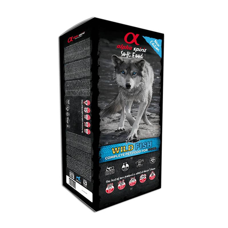 ALPHA SPIRIT PERRO SEMI HÚMEDO WILD FISH 9KG