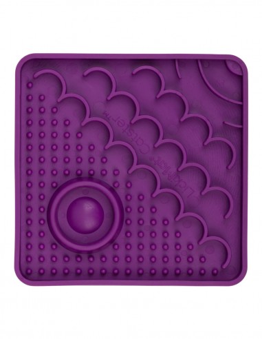 PLATO LICKIMAT CASTSTER PURPLE PARA GATOS