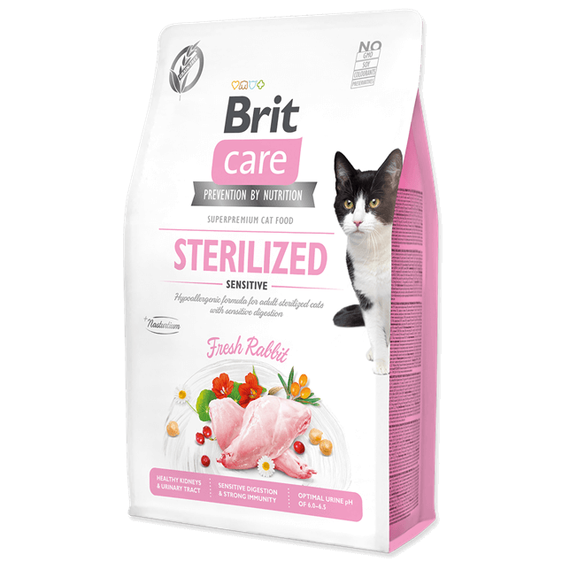 BRIT CARE CAT GF STERILIZED SENSITIVE