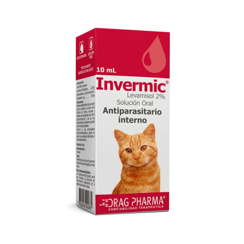 INVERMIC GATO GOTAS 10 ML