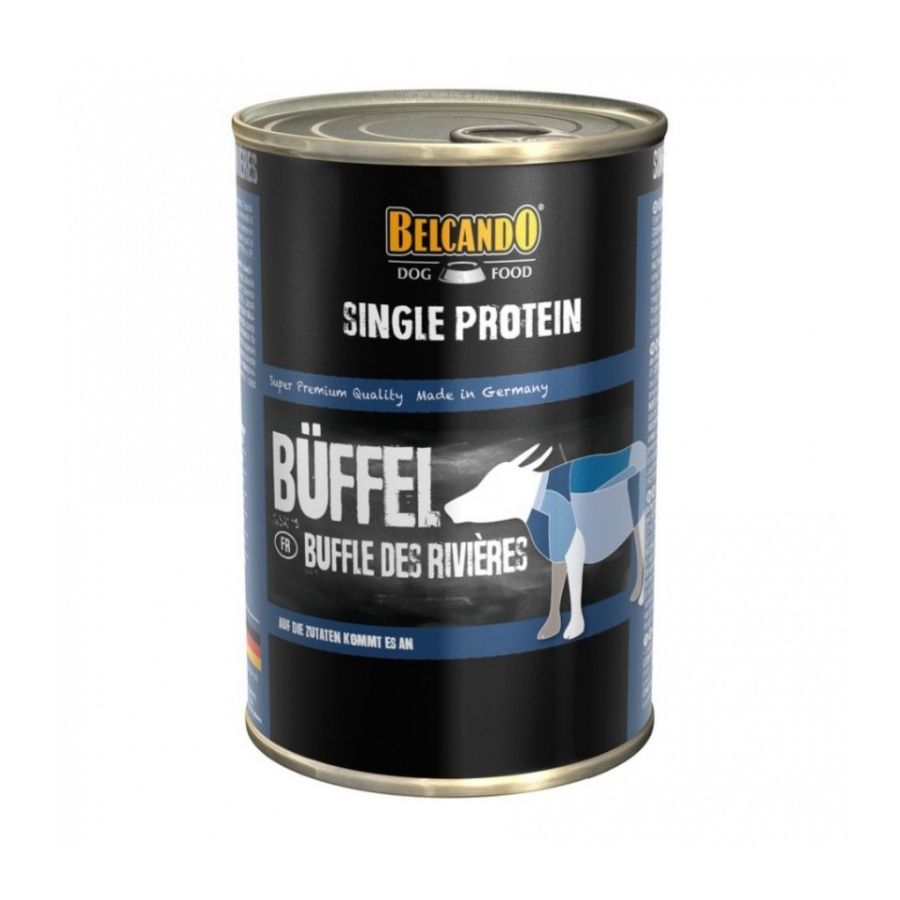 BELCANDO LATAS: SINGLE PROTEIN BUFALO DE AGUA 400 GR