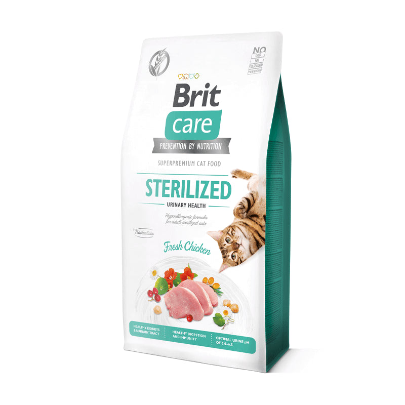 BRIT CARE CAT CHICKEN STERILIZED URINARY