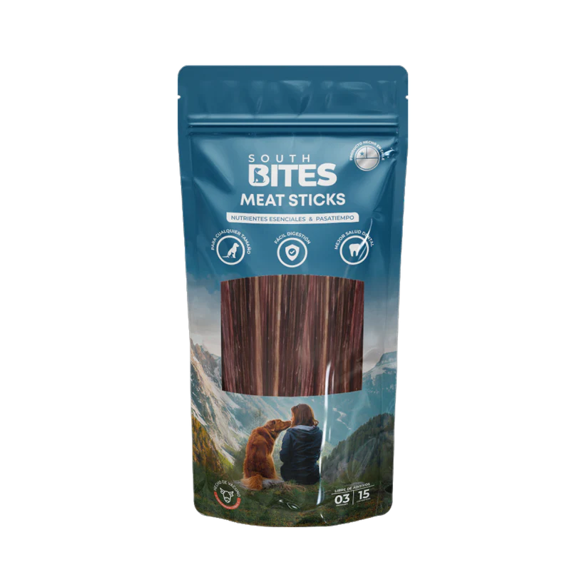 MEAT STICKS ESÓFAGO DE VACUNO 3 UN SOUTH BITES
