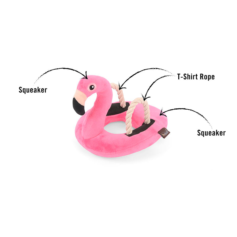 PLAY PELUCHE TROPICAL PARADISE FLAMINGO FLOAT