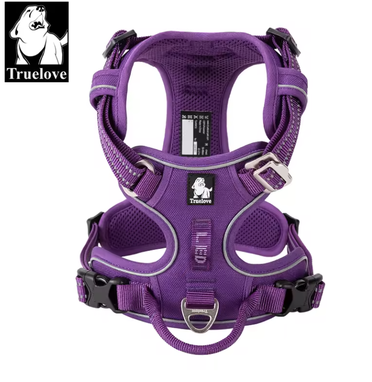 ARNÉS TRUE LOVE 3 APERTURAS TALLA L MORADO