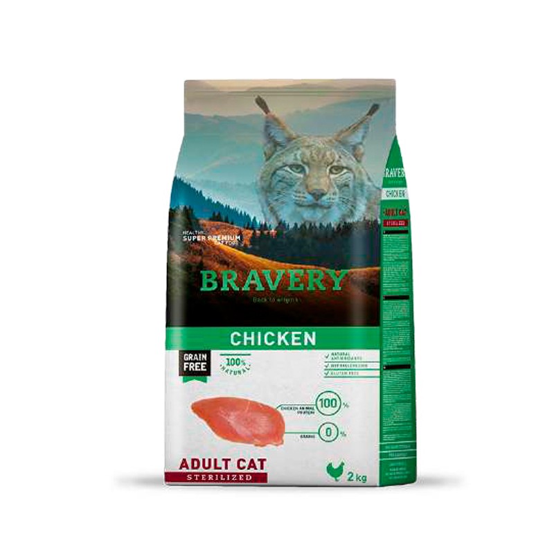 BRAVERY CHICKEN ADULT CAT STERILIZED