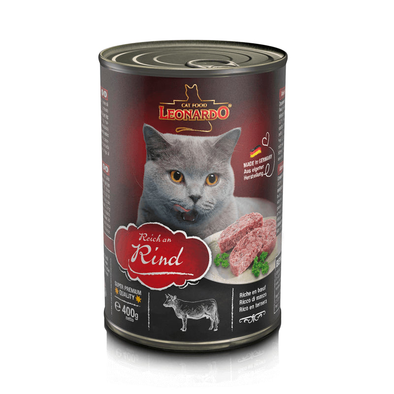 LEONARDO LATAS QUALITY SELECTION TERNERA 400 GR