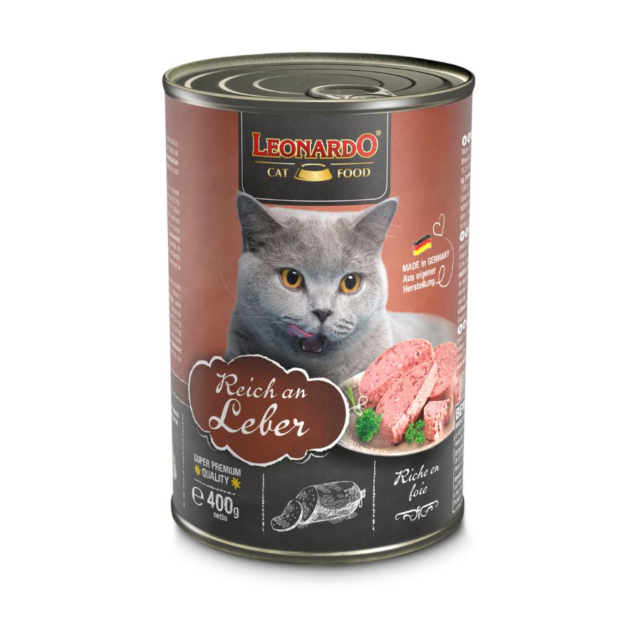 LEONARDO LATAS QUALITY SELECTION HÍGADO 400 GR