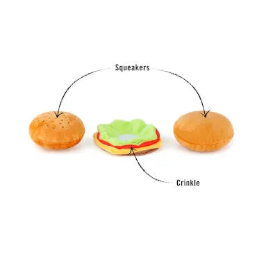 PLAY PELUCHE AMERICAN CLASSIC BARKY BURGER